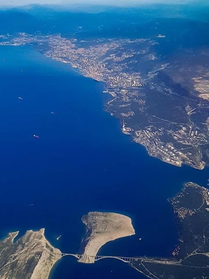 Apartman Kačić Sveti Ivan Dobrinjski Bagian luar foto