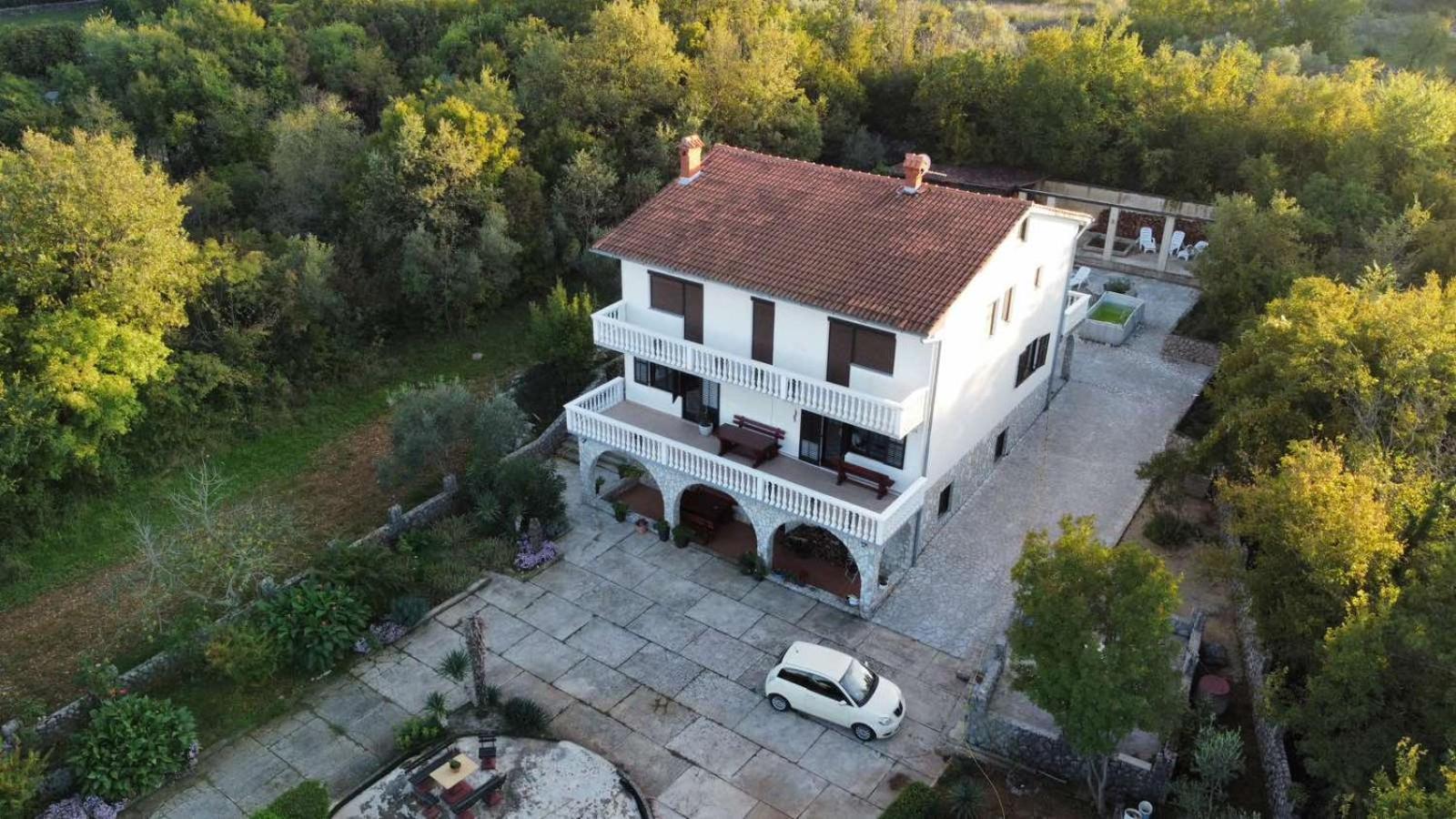 Apartman Kačić Sveti Ivan Dobrinjski Bagian luar foto