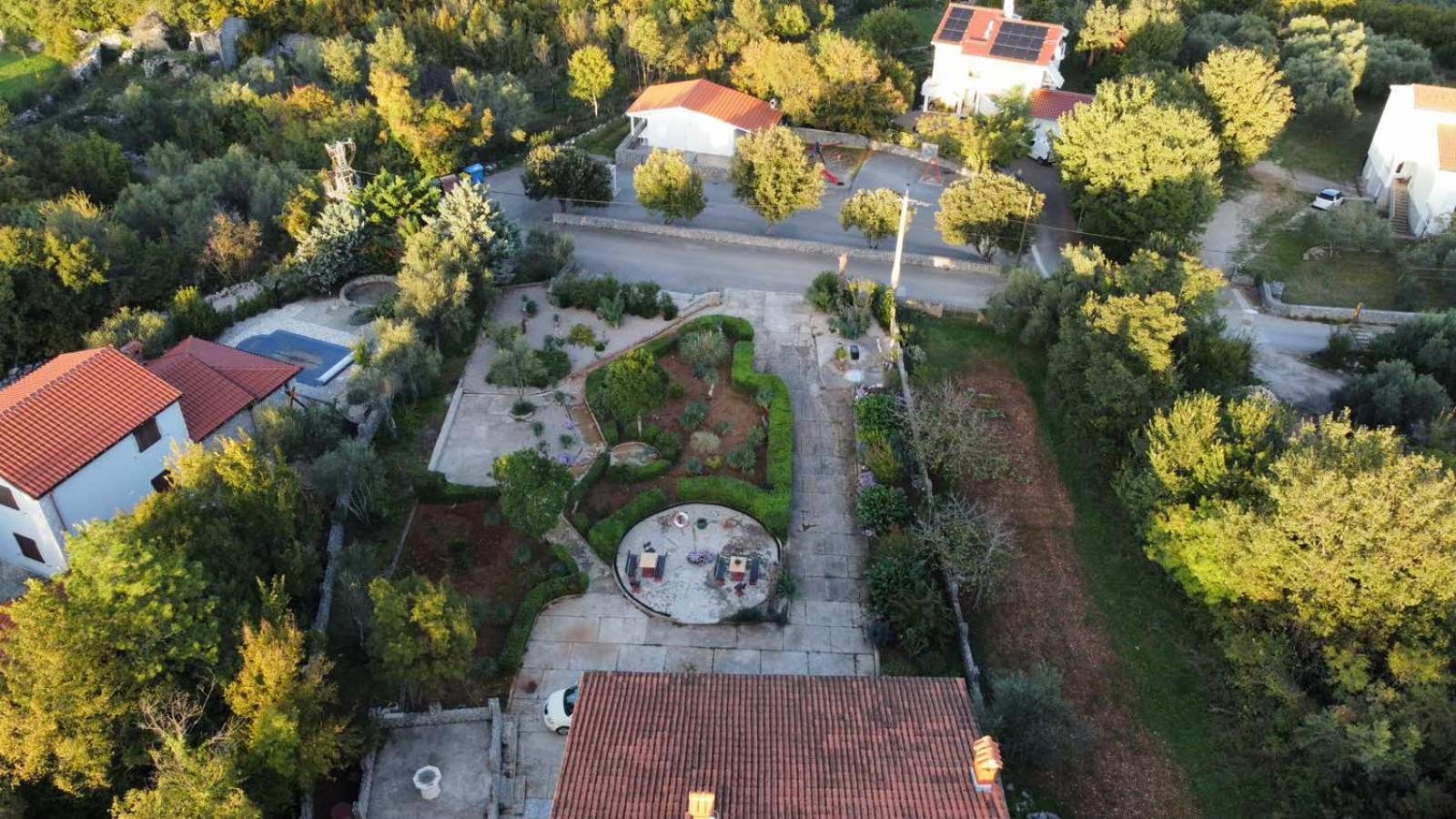 Apartman Kačić Sveti Ivan Dobrinjski Bagian luar foto
